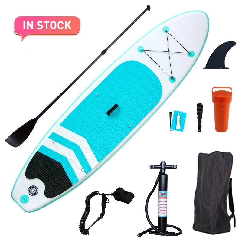 

All Around SUP Inflatable Surfboard Paddle Board Adjustable Fin Paddle Suitable for Adults and Kids of All Levels of Surfing, Customized color