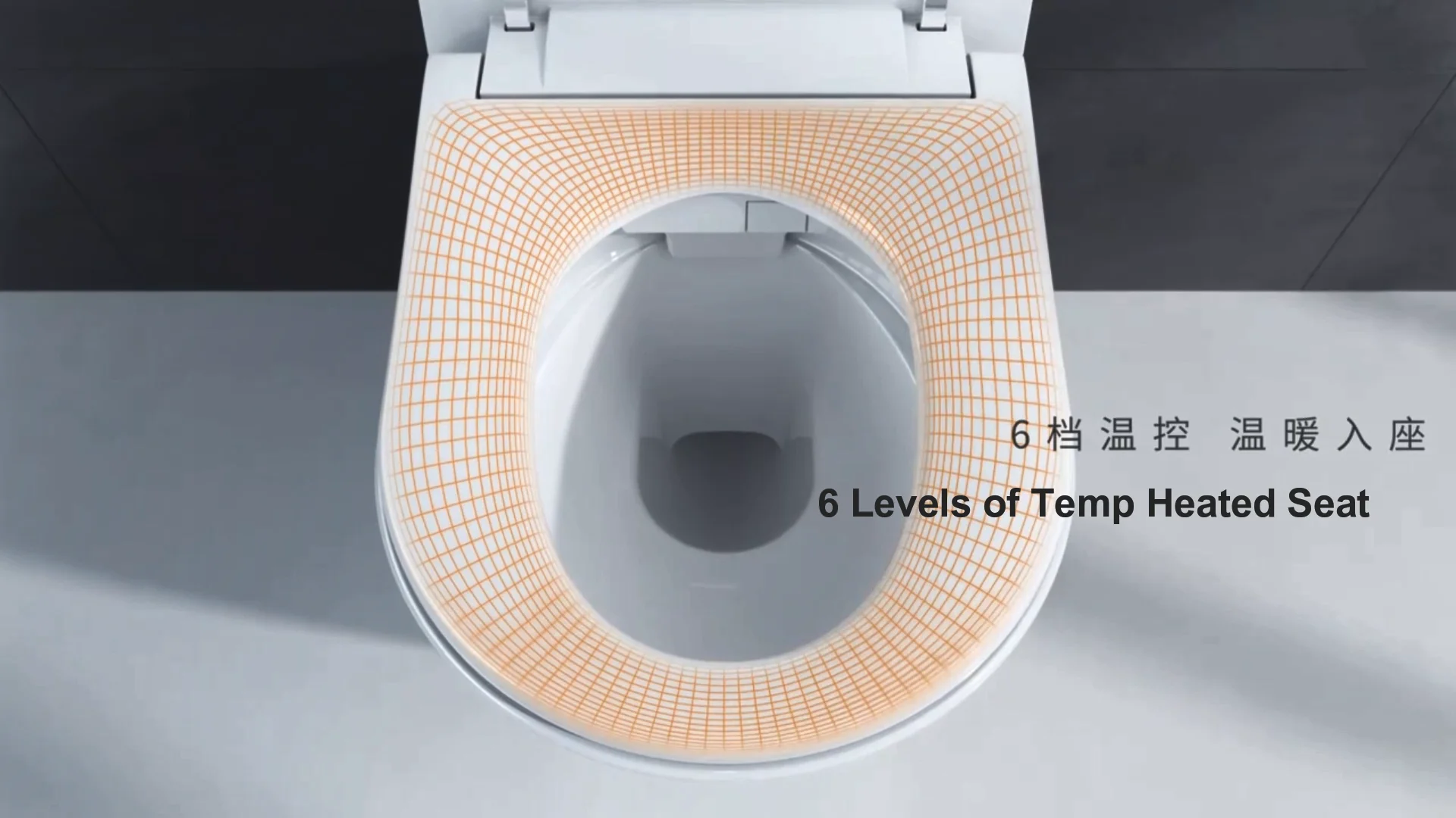Sanitary Ware Luxury Bathroom Ceramic Wall Hung Smart Toilet For Sale