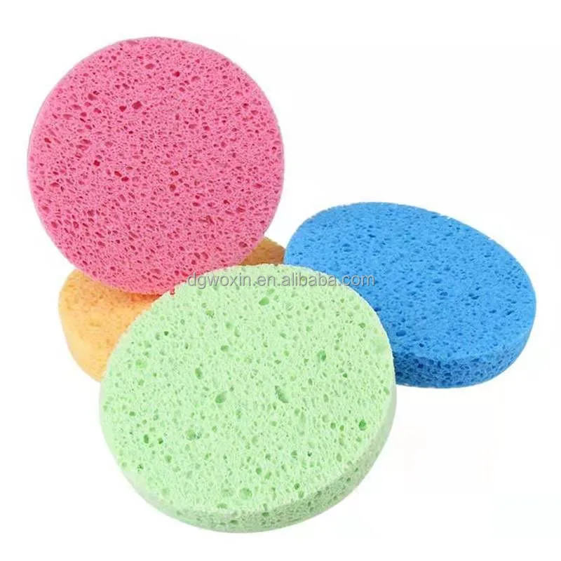 

Woxin Cheap Price Facial Spa Cleaning Sponge Compressed Makeup Remove Cellulose Sponge
