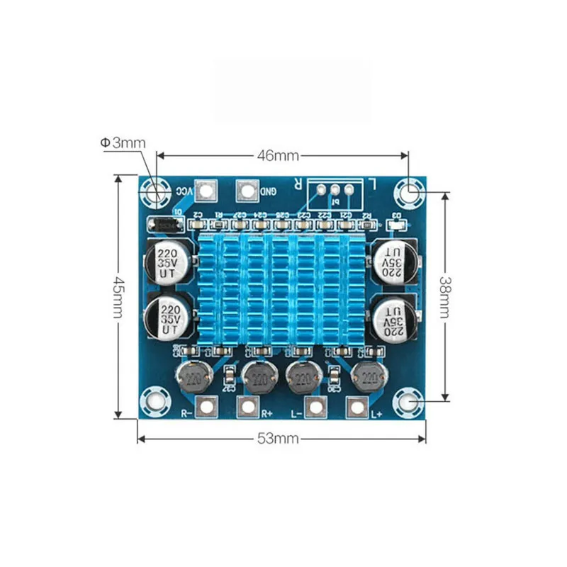 Xh-a232 Tpa3110 Class D Digital Amp Power Mixer Audio Amplifier Board  Module Professional 30w + 30w Mp3 Loudspeaker Dual Channel - Buy  オーディオアンプボードモジュールカタルーニャ電源ミキサーamplificadorクラスdデオーディオsonidoをソムギターpotencia ...