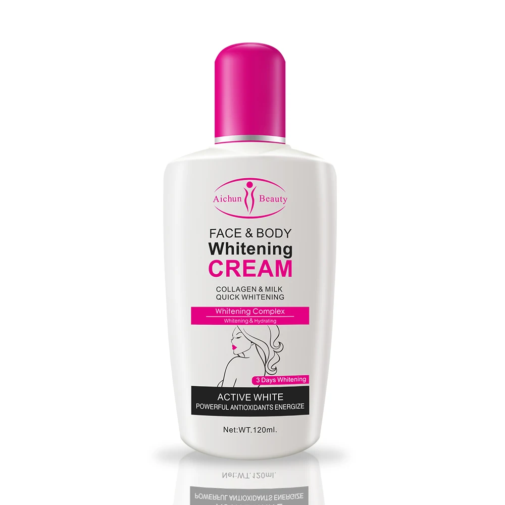 

Body moisturizer skin brightening care Skin Moisturizing and Oil control body Lotion Cream, White