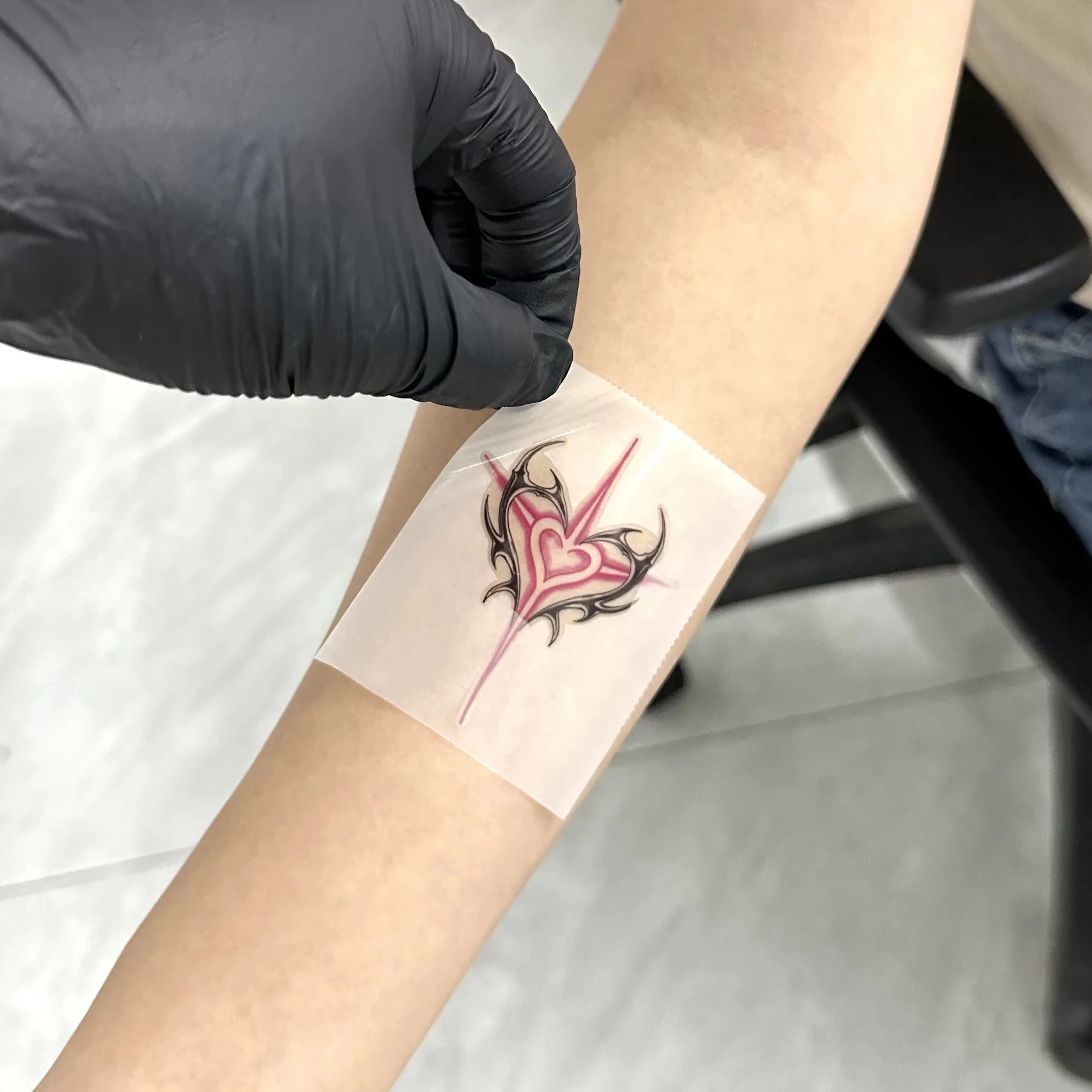 120*90mm No Water Press on Skin Stay 1-3 Days Wearable Colorful Kids Adult Temporary Tattoo Sticker