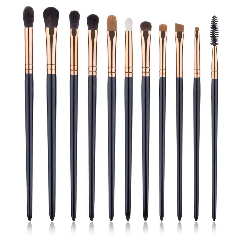 

Wholesale Oem Soft Goat Hair Small Angled Eyeshadow Brush With Packaging