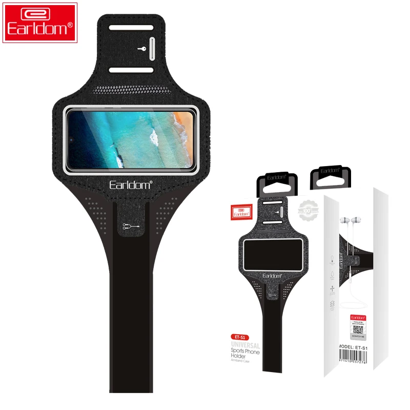 

EarldomOutdoor Sports Multifunctional Armband Waterproof Best Running Sports Mobile Arm Bag Cell Phone Bag Key Holder for iPhone