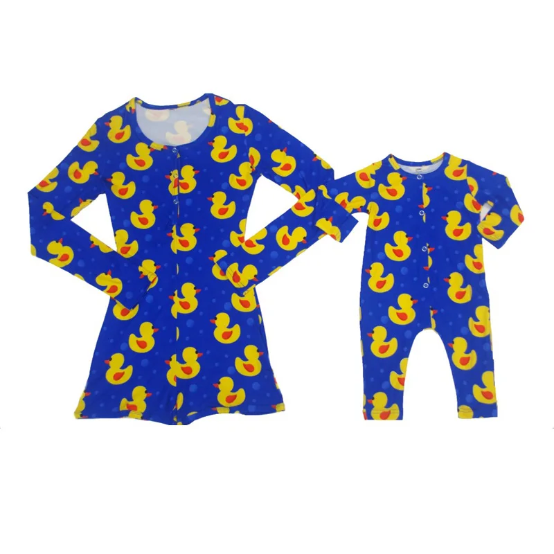 

Hot mommy and me matching clothes jumpsuit romper family casual loungewear clothes, As pictures