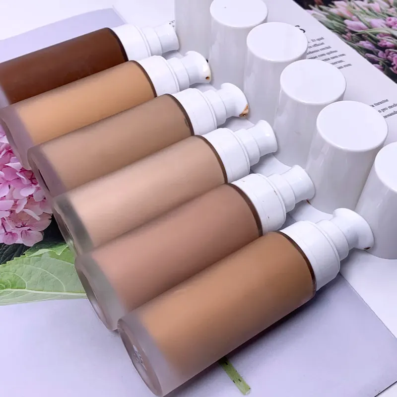 

Makeup cosmetics hot sell OEM 7 color cream highlighter private label liquid foundation and concealer, 9colors