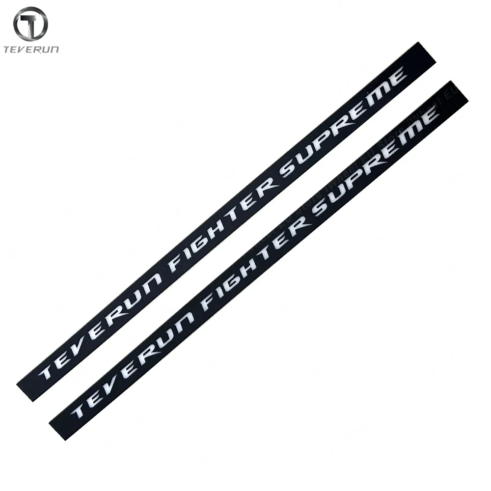 Teverun Original Fighter Scooter Lights LED Deck Side and Rear Footrest Strip with Cover LED Light Strip for Front Stem