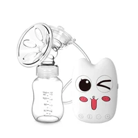 

Cartoon White breast pump electric breast milk pump