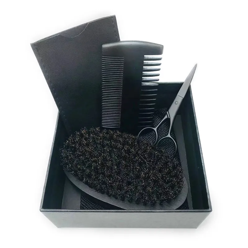 

Mens Brush Comb Beard Care Growth Beard Grooming Kit