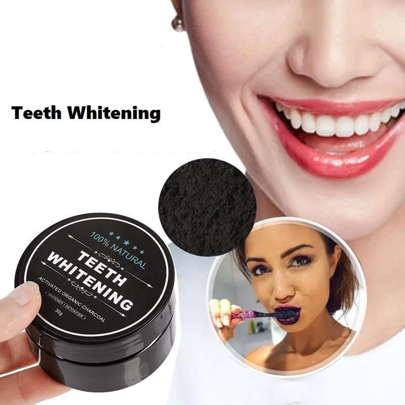 

teeth whitening black powder