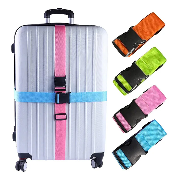 Baggage Suitcase Straps Beam Nier Luggage Strap Jacket Gripper Adjustable Belt Travel Accessories Travel Attachment 