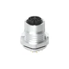 Finecables New Design Panel MountI P67 Waterproof M12 Y3 code Female 6P Hybrid Industrial Socket with Front Fastened