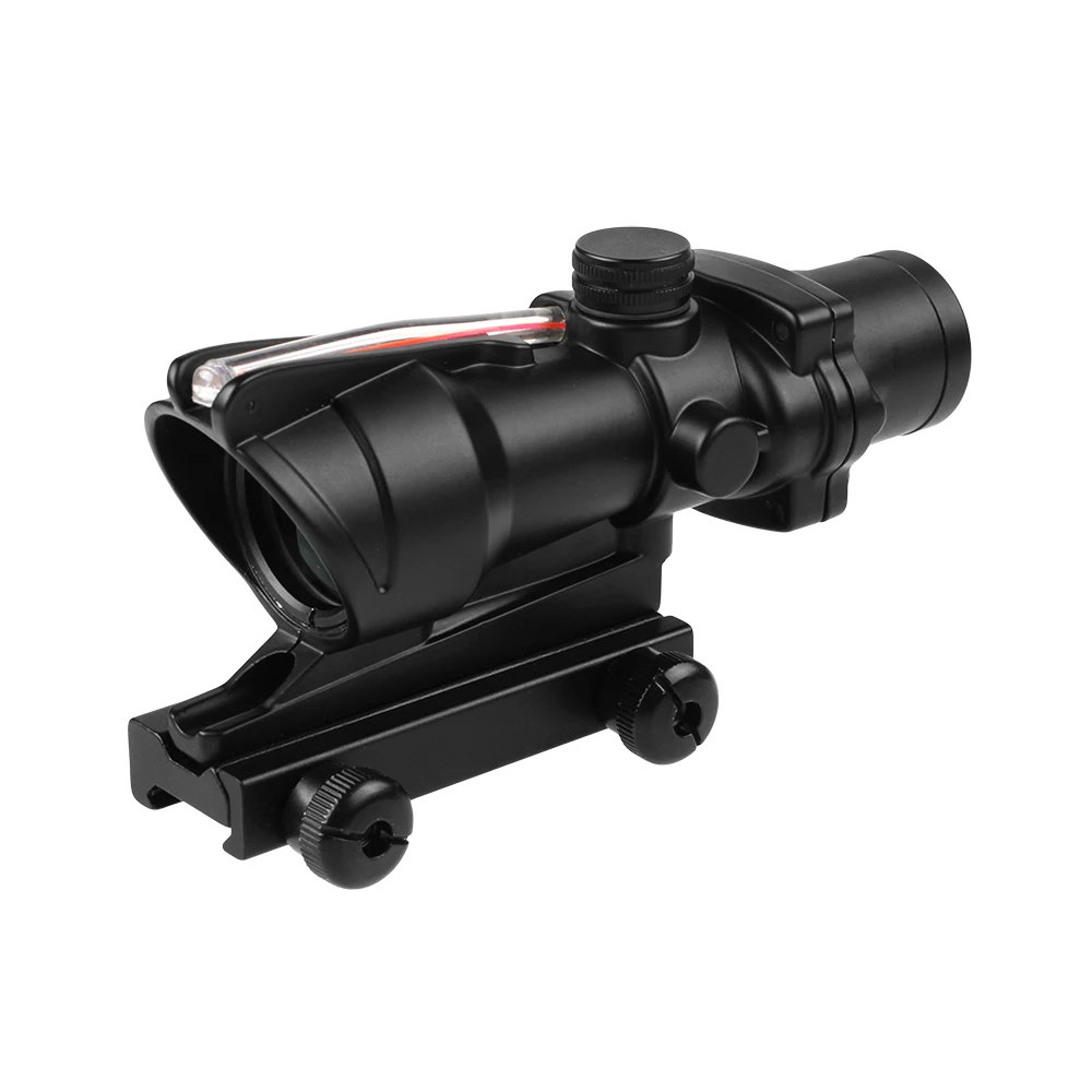 

New Wide Angle Mira Tritium 4x32 Scope Red Greeb Fiber Optics Riflescope
