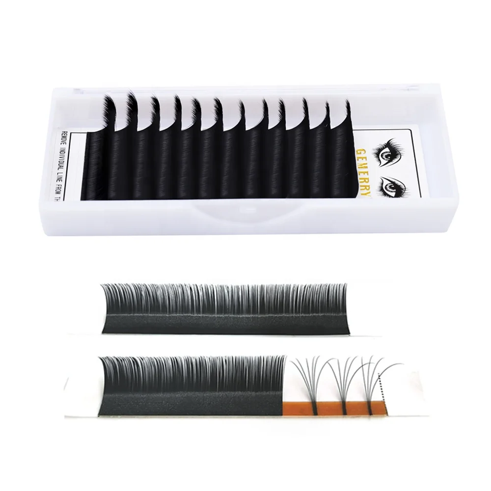 

Self Fanning Lashes 4D 5D 6D 10D Easy Fan Volume Lash C Curl .07 15-20mm Mixed Tray Rapid Automatic Blooming Eye Lash Extension