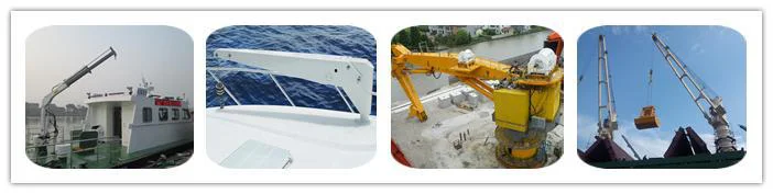 10 Ton 15 Ton Hydraulic Hose Handling Crane / Marine lifting appliance