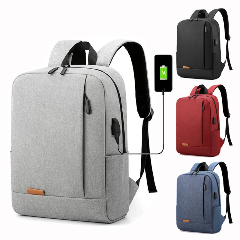 

Wholesale men business laptop Backpack Bags with USB Charging Port sac a dos mochilas mujer Teenager Sports Gym Usb Backpack, Black,blue,gray,red