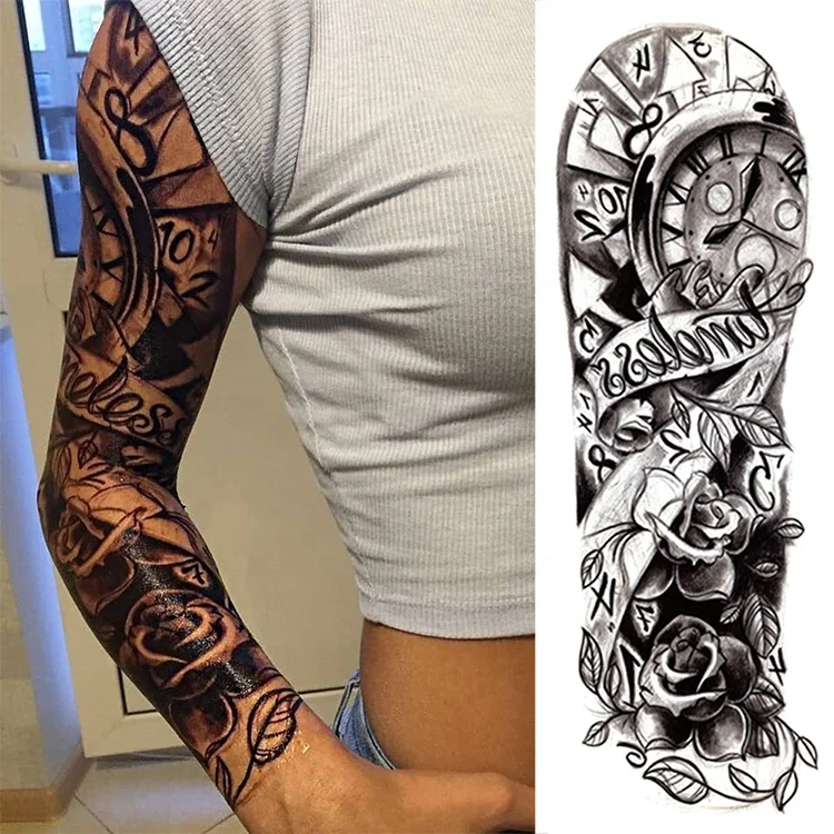 

High Quality Fake Full Tattoo Sleeves For Man