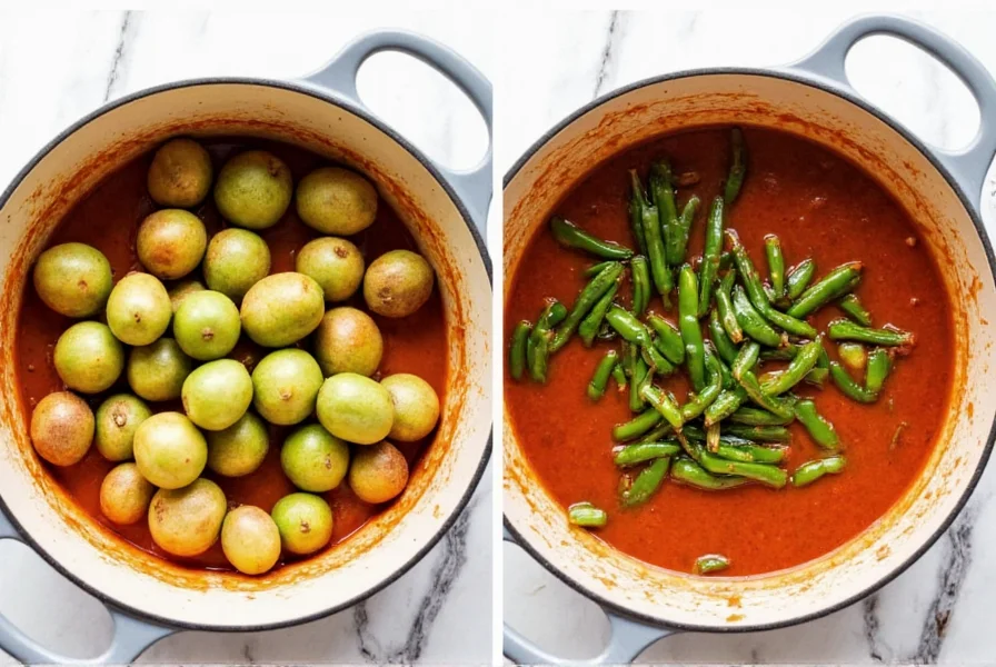 Schritt-für-Schritt-Röstvorbereitung von Tomatillos
