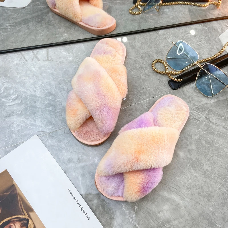 

With Low Price High Quality Hot Sale Cross Slippers, 4 colors