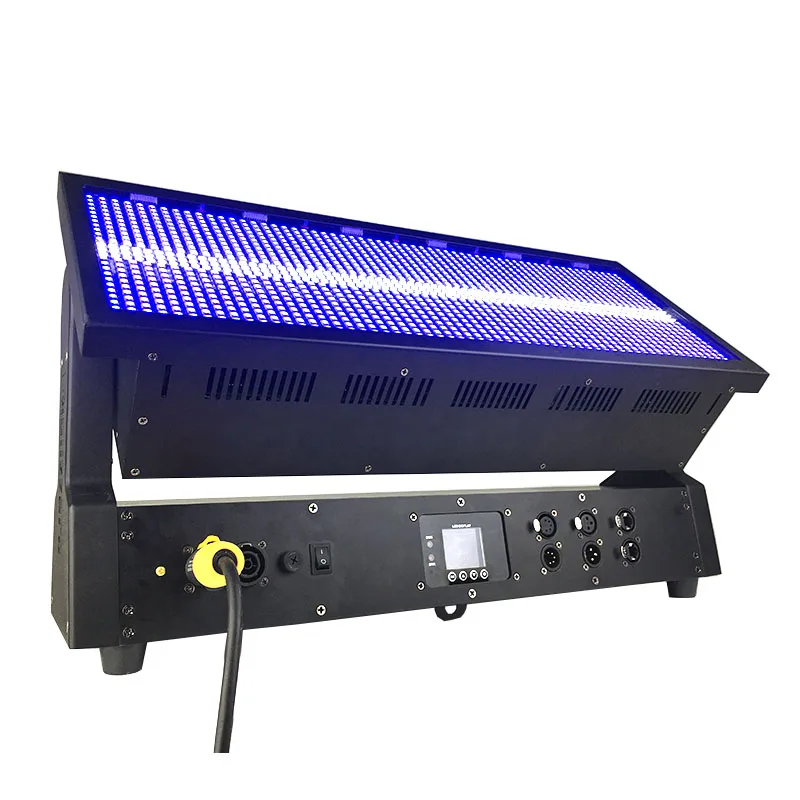 leawua 大功率频闪摇头灯 rgb 3in1   冷白 led dj dmx 舞台洗矩阵光