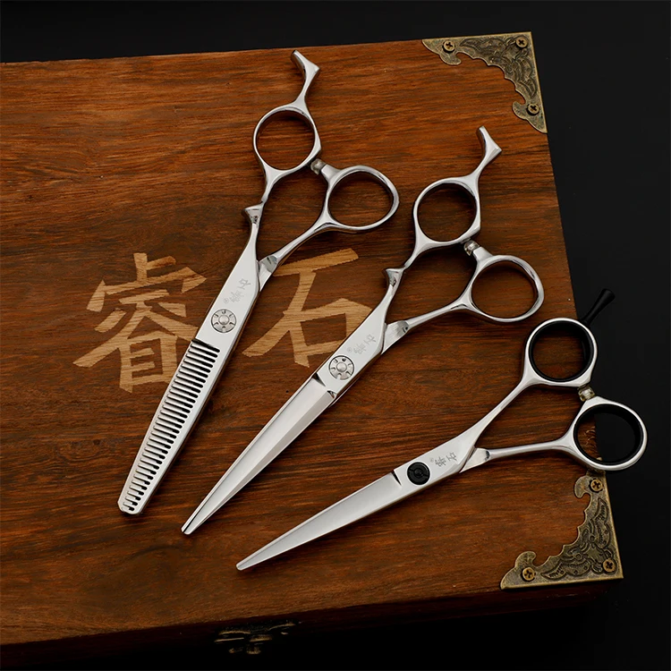 

High Quality Hairdressing Professional Hair Cutting Scissors Thinning Teeth Shears Set