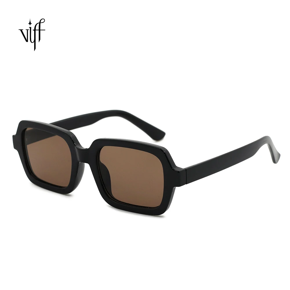 

VIFF HP20594 fashion 2021 tortoiseshell sun glasses UV400 promotional plastic cheap unisex square sunglasses