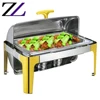 Banquet wares restaurant kitchen units utensil food warmer chaving dish fuel electricity heater wedding wholesale chafing dishes