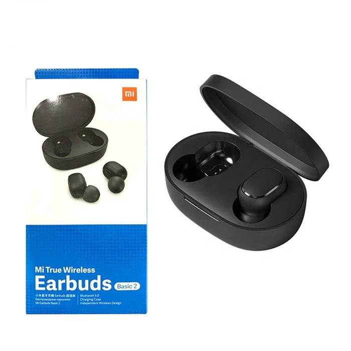 

Global Version Redmi Airdots 2 ear buds Voice control Xiaomi earbuds s MI true wireless earbuds basic 2