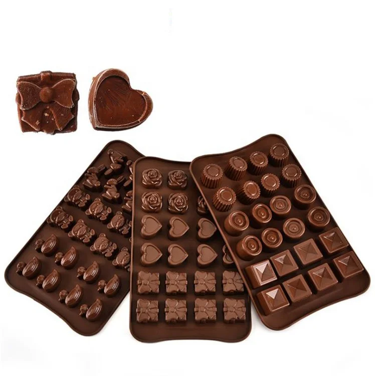 

Silicone Baking Mold Candy Chocolate Molds Square
