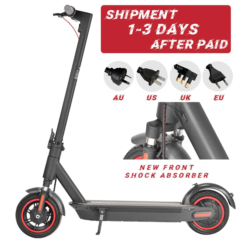 

China Warehouse 10Inch Tires 500W Electric Scooter Price China 36V 15Ah Electric Scooter 2019