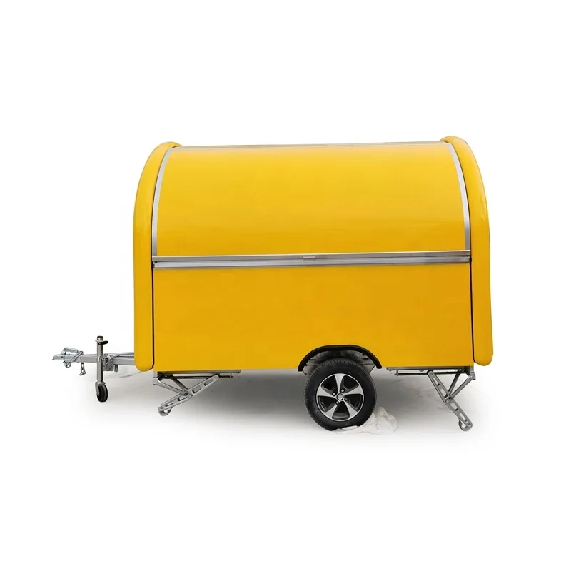 airstream food trucks food cart for pizza/crepe/hot dog snackmachines Germany/France/UK standard food trailer supplier