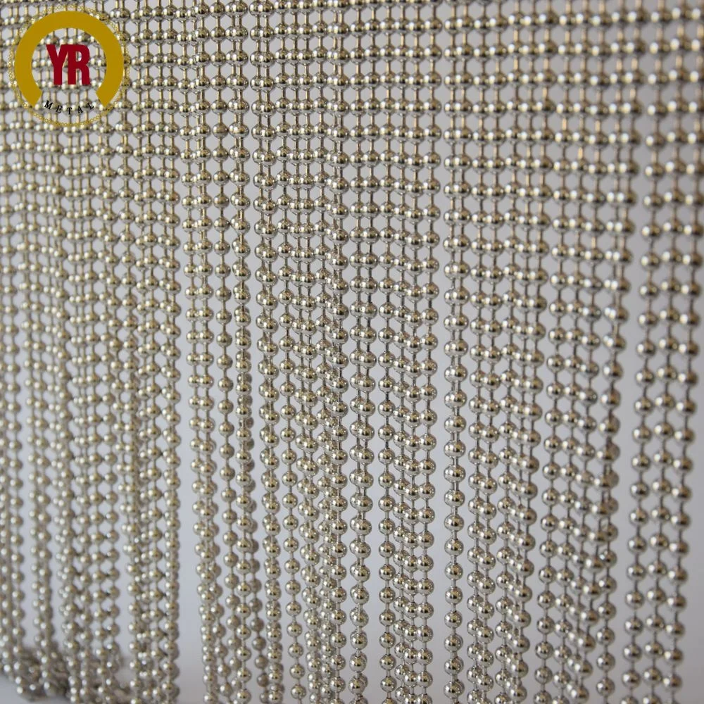 

Hanging curtain room divider/Decorative metal ball chain curtain/Decorative Beads Curtains