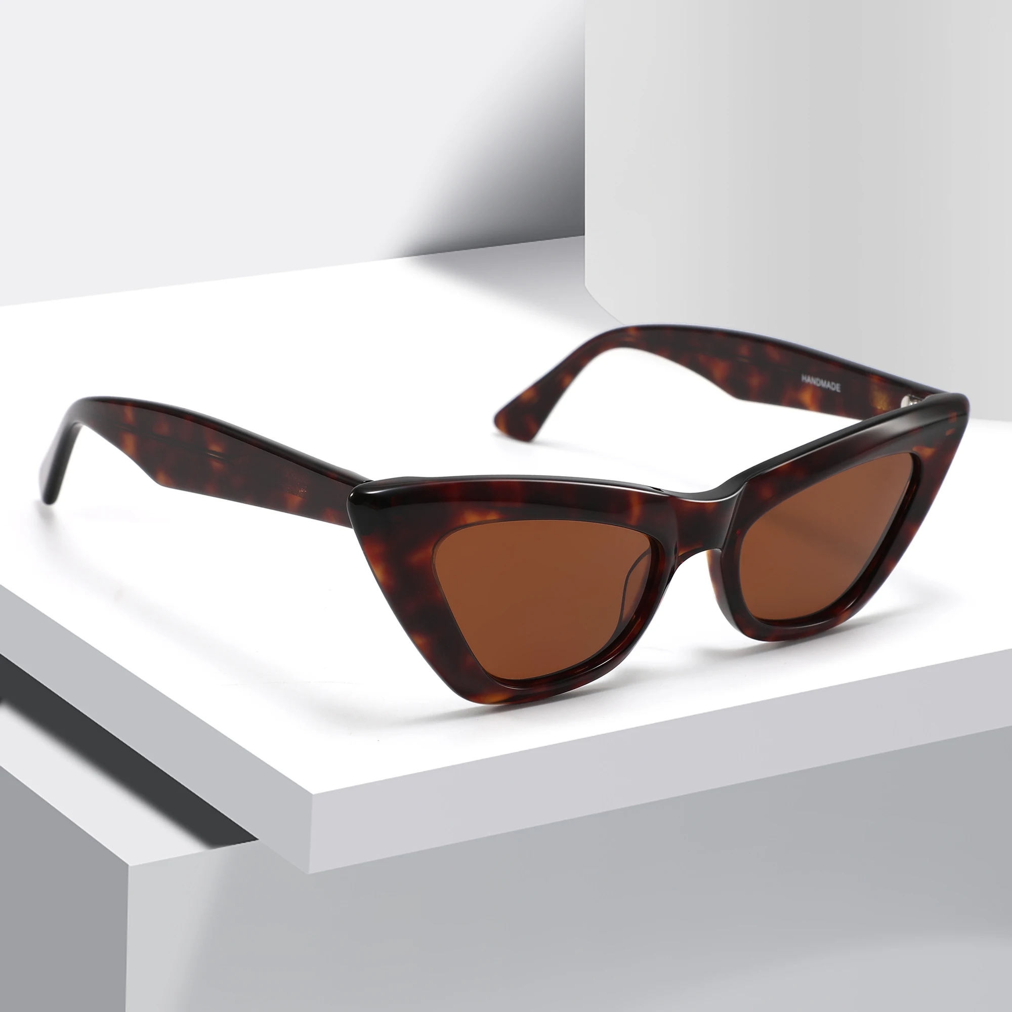 

CONCHEN small fashion design acetate polarized luxury UV400 lens sunglasses 2024