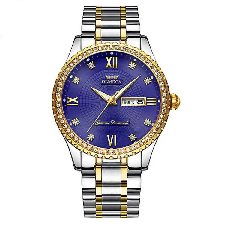 

2021 Fashion Luxury Casual Men's Wrist Watch relogio masculino Stainless Steel Watches Clock Quartz Watches Business Dress, Multi colors