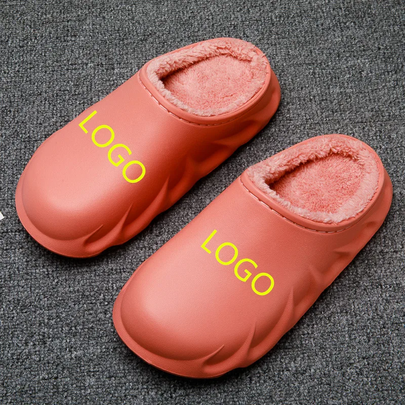 

Factory Wholesale Custom Fur Yeezy Slides Warm Designer Slippers Winter Yeezy Slides With Fur, 4kinds