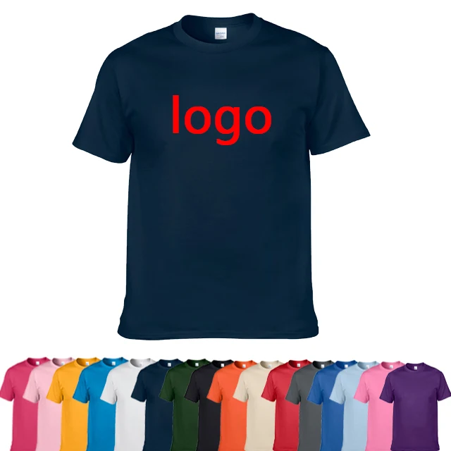 

100% Cotton High Quality Custom T Shirt Printing T-Shirt Men Custom T Shirt Printing 100% Cotton Your Ond T Shirt wn Brand