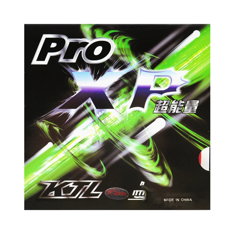 

KTL LKT PRO XP table tennis rubber ping pong rubber, Red/black
