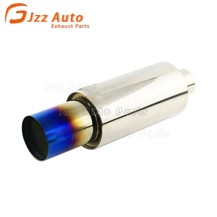 

JZZ power exhaust silencer pipe muffler for 3 accessories