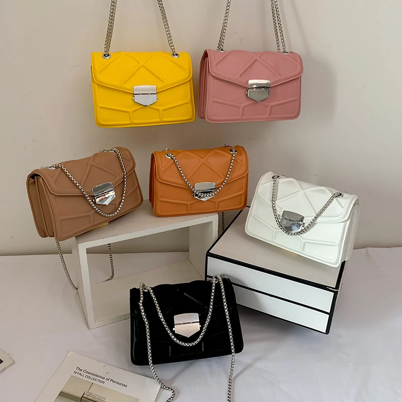

2021 New Fashion Girls Luxury Shoulder Purses Young Lady Hand Bags Females Customized Logo Handbags