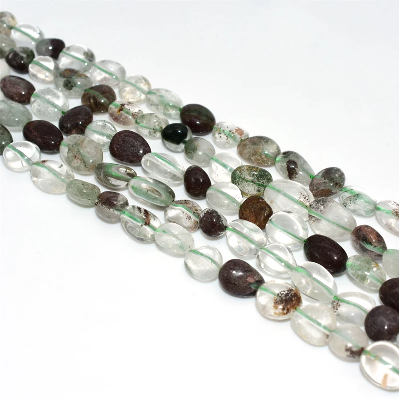 

Trade Ansurance ;  High Quality Natural Green Phantom Quartz Loose Beads