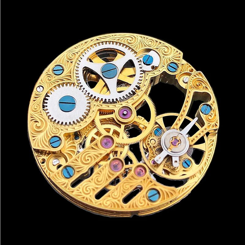 

Genuine Gold TY3620-2B St3620k Movement Skeleton Hollow Manual Winding ST36 Watch ETA 6498 Replacement Part