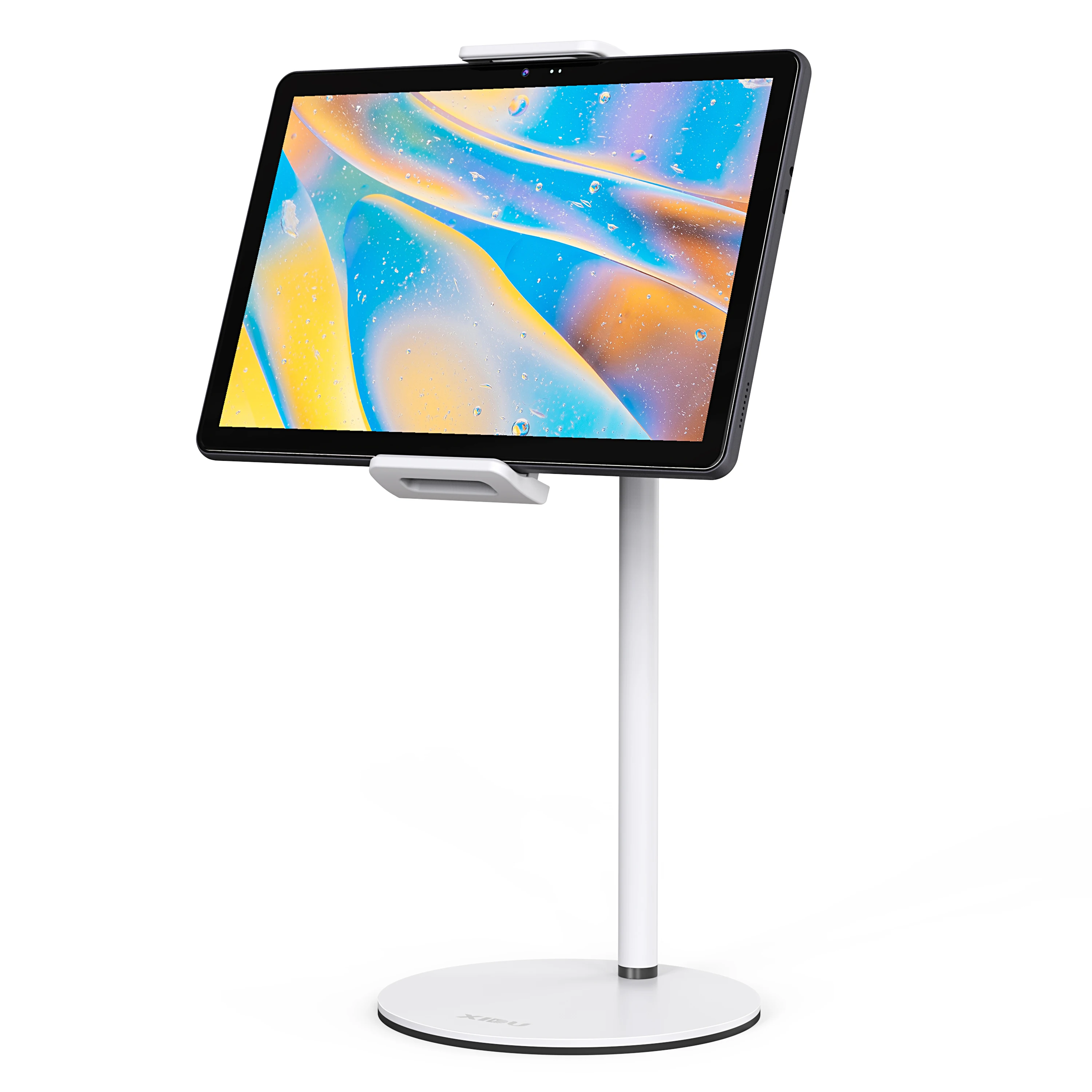 

2021 Luxury 5.5-13.3 inch Phone Tablet Pad Tablet Desk Holder metal Desktop Stand Holder, White