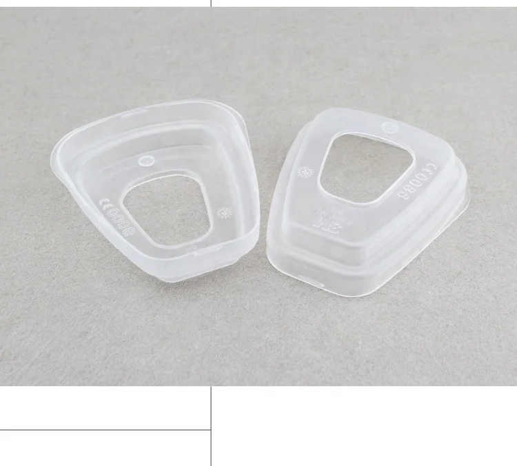 
3M 501 Filter Cotton Protection Cover Cap Used with 5N11 Filter Cotton, 6200 Series Air Purifying Respirator 
