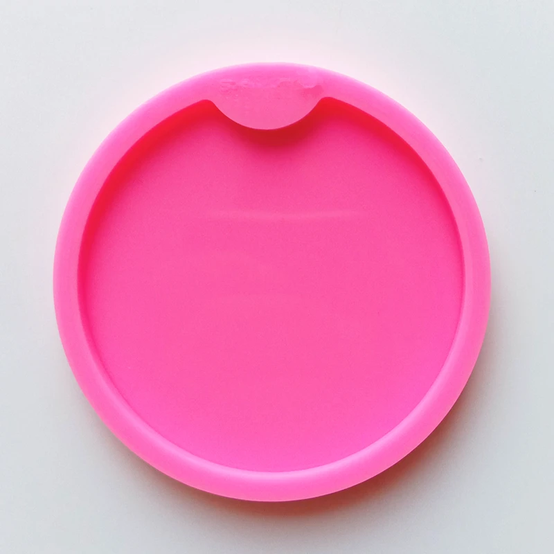 

72830 Shiny Small geode car coaster mold