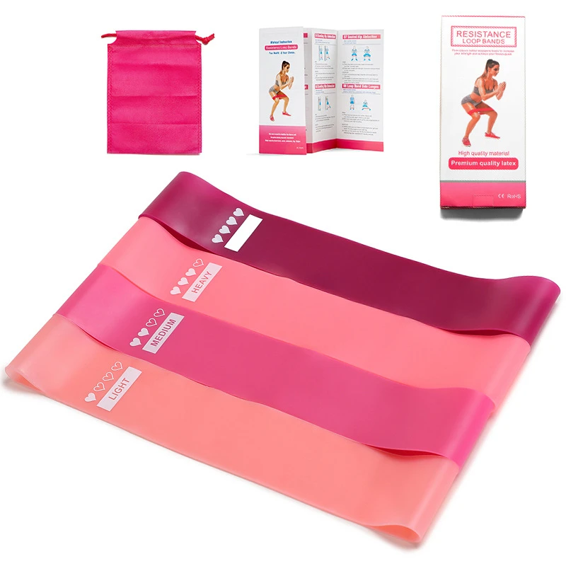 

Custom Cardio Training Fabric Elastic Resistance Band For Women Indoor Fitness