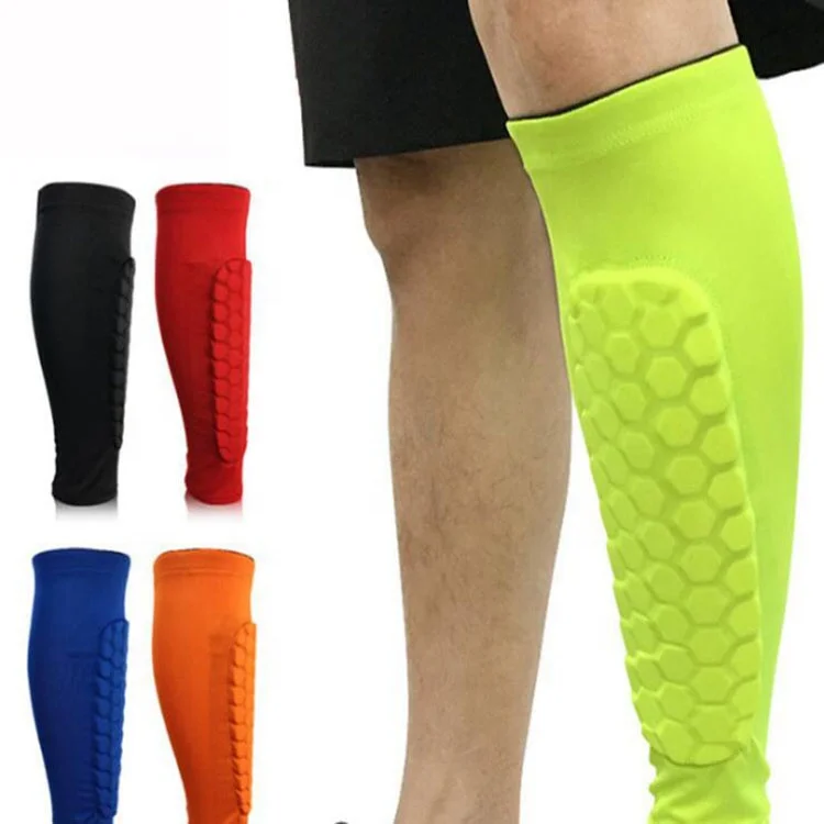 

High Quality and Elasticity Calf Shin Guard Brace Support for Leg Pain Relief Comfortable Leg Strap Protection leg guard, Black,red,orange,blue,light green