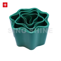 

9mx10cm Green Plastic Gardening Lawn Edge Garden Fence Protect Plants Flexible Garden Wall Path Plastic Lawn Edge