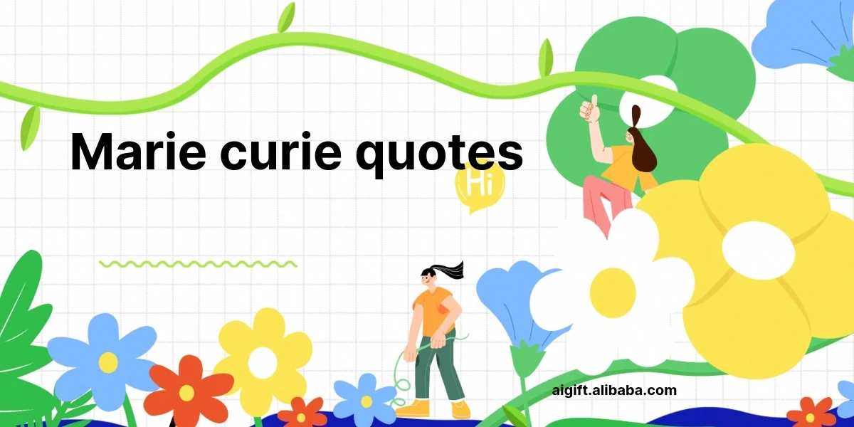 marie curie quotes