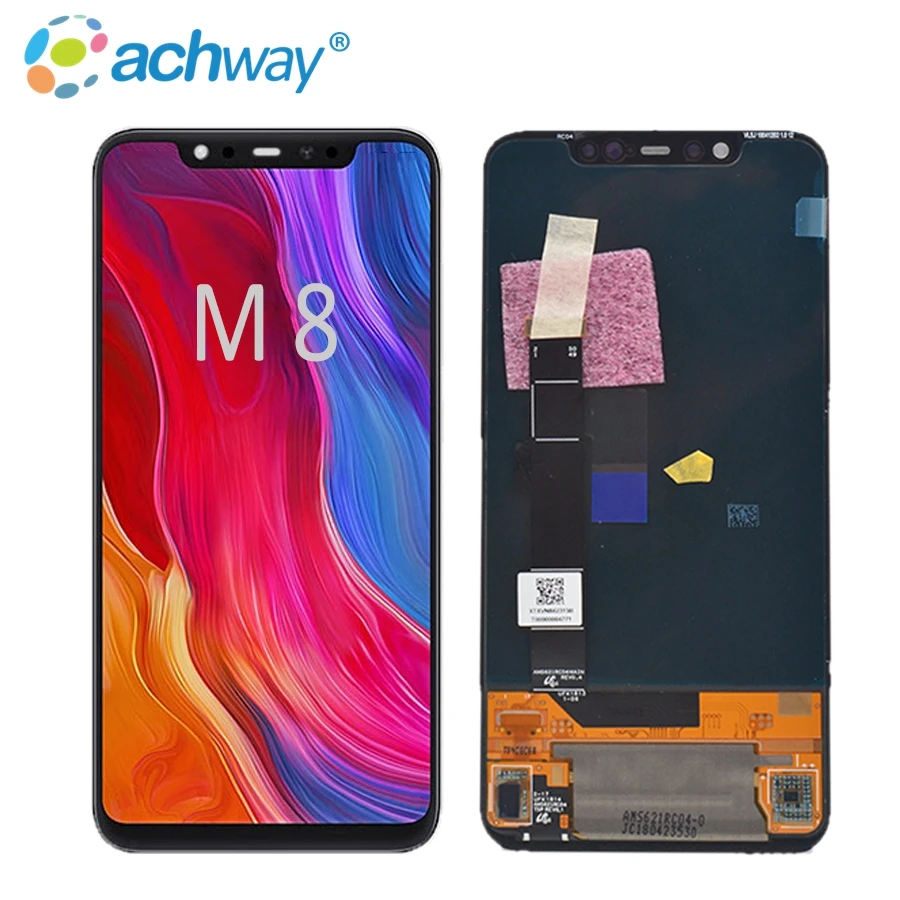 

Super AMOLED  For Xiaomi Mi 8 MI8 LCD Display Touch Screen Mi8 Digitizer Replacement lcd Assembly