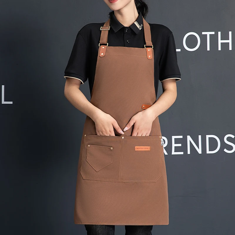 Waterproof Apron Restaurant & Bar Staff Tool Pockets